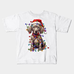 Christmas Puppy Kids T-Shirt